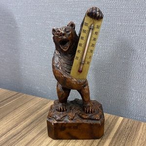 Vintage Bear Thermometer